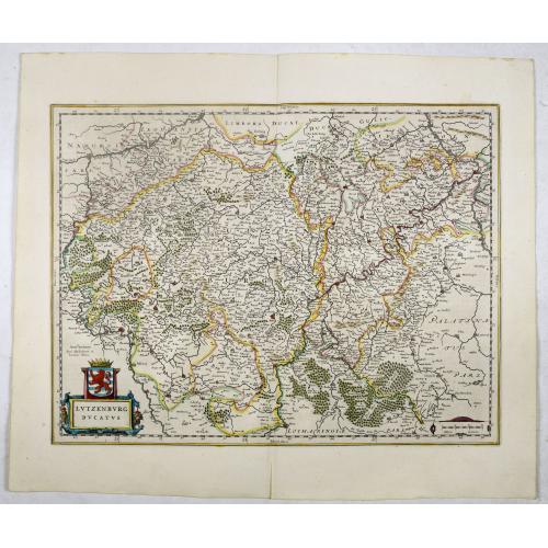 Old map image download for Lutzenburg Ducatus.