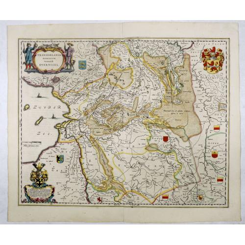 Old map image download for Transiselania Dominium vernacule Over-Yssel.