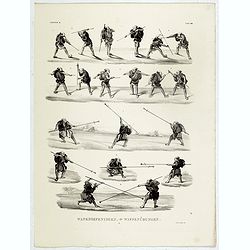 Wapenoefeningen - Tab XXIII. (Kendo training)