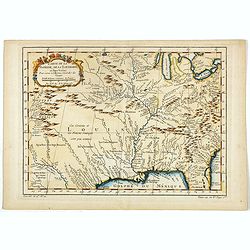 Carte de la Floride, de la Louisiane, et Pays Voisins. . .