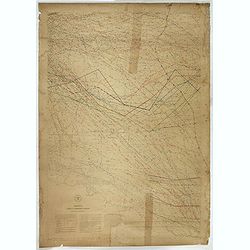 Maury's wind & current chart 3rd edition 1849. no.8 series A. [with] Maury's wind & current chart 3rd edition 1852. no.2 series A. [with] Storm and rain chart of the north Atlantic. . .