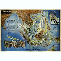 Nav War map No.2 The South China Sea Area.