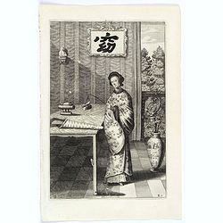 [Genteel Chinese woman.]