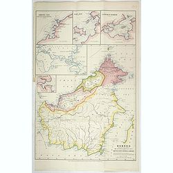 Borneo, shewing the lands ceded by the sultans of Brunei & Sulu to the British North Borneo Company.