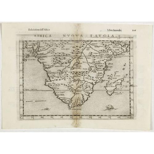 Old map image download for Africa Nuova Tavola.