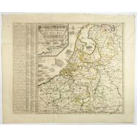 Nouvelle Carte des dix-sept Provinces des Pays-Bas.