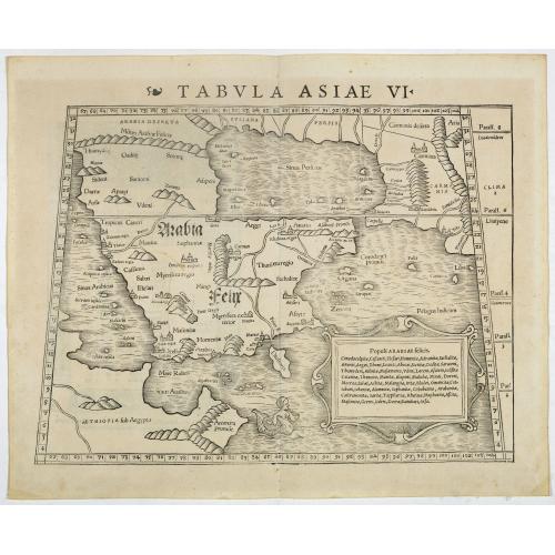 Old map image download for Tabula Asiae VI. [Arabia Felix]