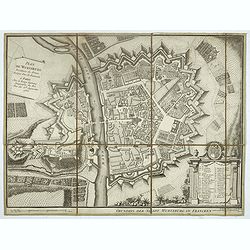 Plan de Wurtzburg résidence du prince évêque duc de Franconie.