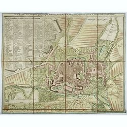 Plan von der fürstlich. sæchsischen Residenz Stadt Weimar. Nürnberg, Homænnischen Erben, 1784.