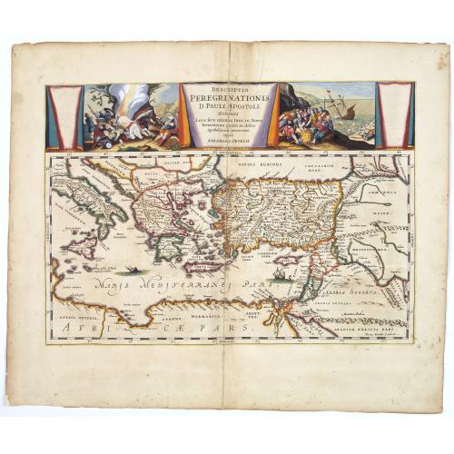 Old map image download for Descriptio Peregrinationis D. Pauli, Apostoli. . .