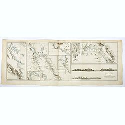 Sinus Arabici pars borealis secundum Agatharchidem, Artimidorum, Plinium, Ptolemaeum. (Northern part of the Red Red Sea)
