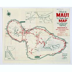 Island of Maui..Map.