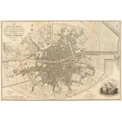 Plan of the City of Dublin Surveyed for Use of the Division of Justices, to Which have been Added Plans of the Canal Harbor and its Junction with the Grand Canal...