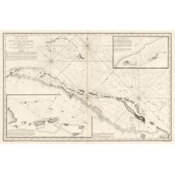 Carte Reduite d’une partie du Vieux Canal de Bahama...