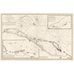 Carte Reduite d’une partie du Vieux Canal de Bahama...