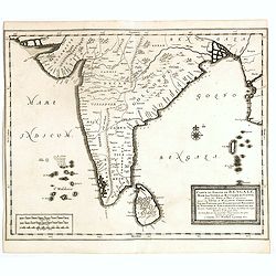 Carte du Golfe de Bengale, mer des Indes et rivieres du Gange . . .