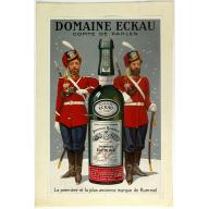 (Publicity) Domaine Eckau comte de Pahlen. - La premiére et la plus ancienne marque de kummel.
