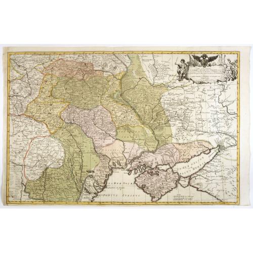 Old map image download for Carte exacte d'une Partie de L'Empire de Russie et de la Pologne meridionale renfermant l'Ukraine . . .