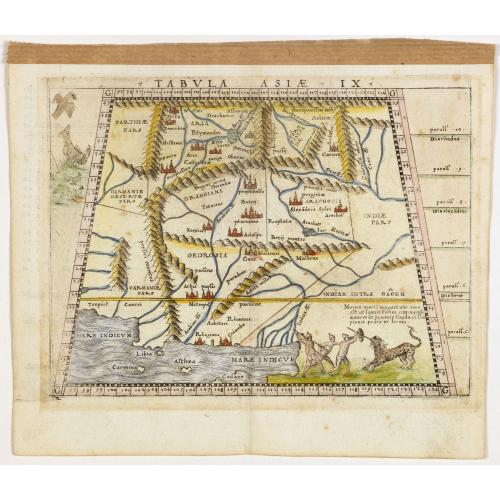 Old map image download for Tabula Asiae IX (Arabia).