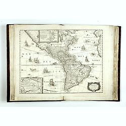 French composite atlas made up of rare maps published by  Parisian editors from the 17th century , mainly by G. Jollain  including scarce maps of America.