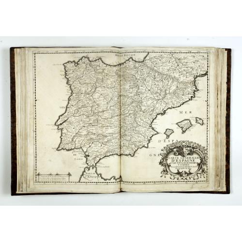 Old map image download for French composite atlas made up of rare maps published by  Parisian editors from the 17th century , mainly by G. Jollain  including scarce maps of America.