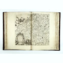 French composite atlas made up of rare maps published by  Parisian editors from the 17th century , mainly by G. Jollain  including scarce maps of America.