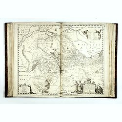 French composite atlas made up of rare maps published by  Parisian editors from the 17th century , mainly by G. Jollain  including scarce maps of America.