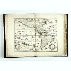 French composite atlas made up of rare maps published by  Parisian editors from the 17th century , mainly by G. Jollain  including scarce maps of America.