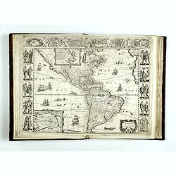 French composite atlas made up of rare maps published by  Parisian editors from the 17th century , mainly by G. Jollain  including scarce maps of America.