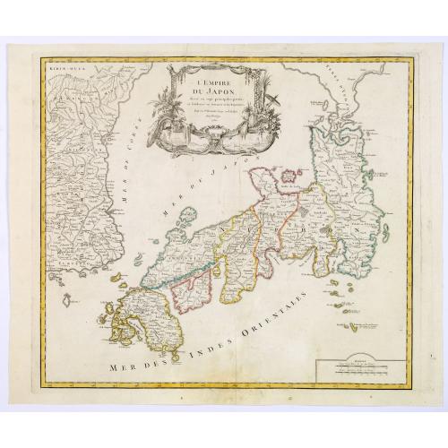 Old map image download for L'Empire du Japon. . .