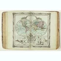 Nouvel Atlas Élémentaire pour l´étude de la Geographie en 28 Cartes générales. Contenant tout ce qui est nécessaire pour la Connoissance Générale du Monde. . .