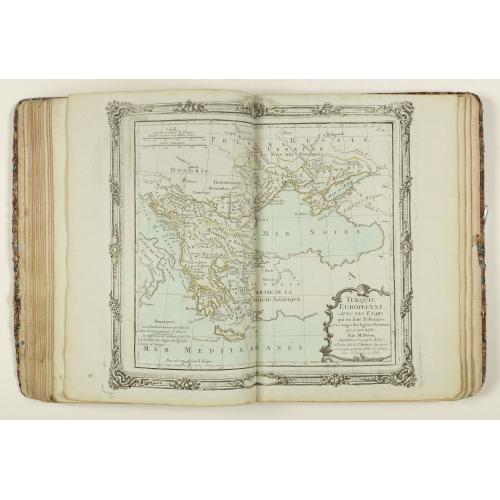 Old map image download for Nouvel Atlas Élémentaire pour l´étude de la Geographie en 28 Cartes générales. Contenant tout ce qui est nécessaire pour la Connoissance Générale du Monde. . .