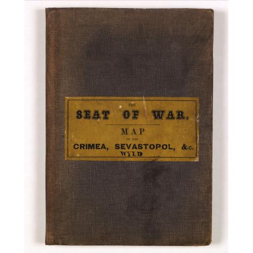 Rare, antique map of  The Crimea by James Wyld Geographer to the Queen & H.R.H. Prince Albert.