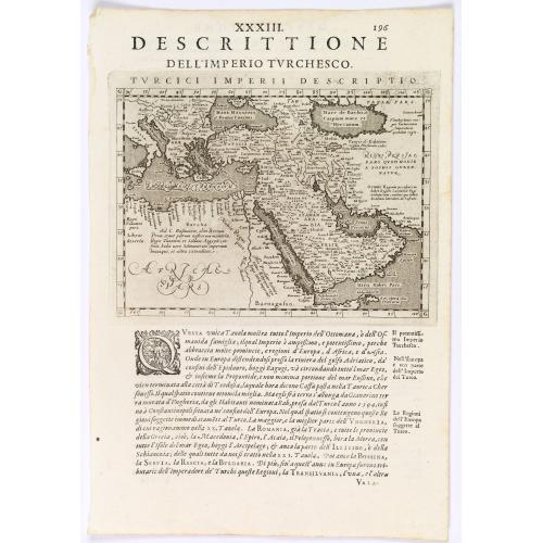Old map image download for Turcici Imperii Descriptio.