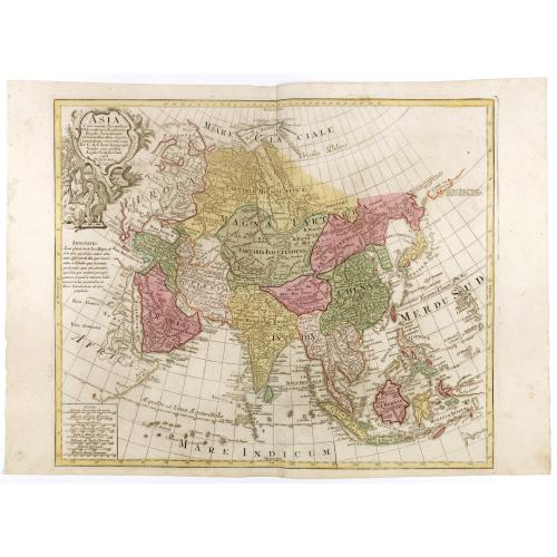 Old map image download for Asia Concinnata Secundum Observationes Academiae Regalis . . .