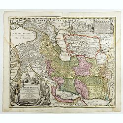 Imperii Persici in omnes suas Provincias . . . Exacte Divisi Nova Tabula Geographica. . .