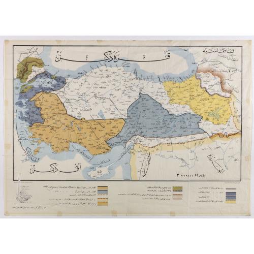 Old map image download for [Map of Turkey in Ottoman script]