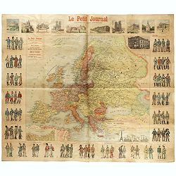 Le Petit Journal - Uniforme des armées Européennes.
