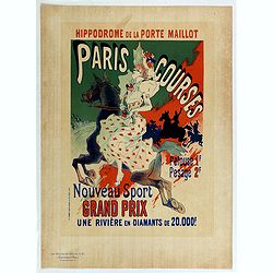 Hippodrome de la porte Maillot. Paris Courses.