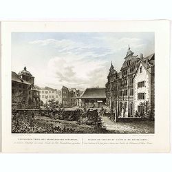 Westlicher theil des Heidelberg schlosses . . . Façade de l'ouest du château de Heidelberg . . .