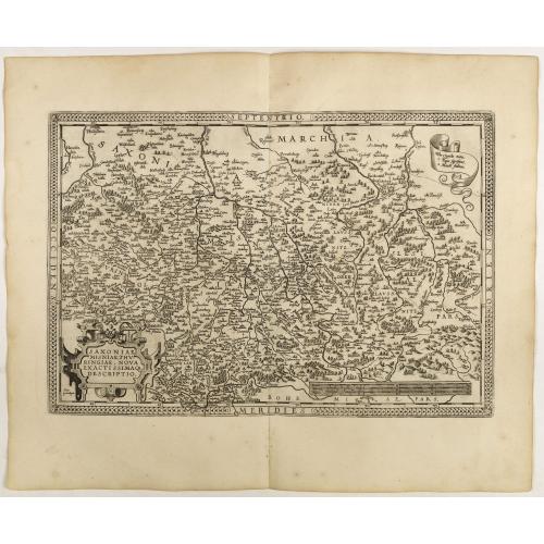 Old map image download for Saxoniae Misniae Thuringiae.