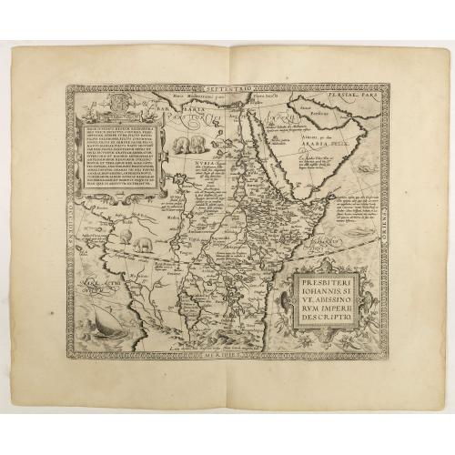 Presbiteri Johannis, sive Abissinorum Imperii descriptio.