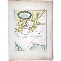 [Lot of 12 maps]  INDIA  maps+gravures - Carte De La Baye De Trinquemale Dans L’Isle De Ceylon