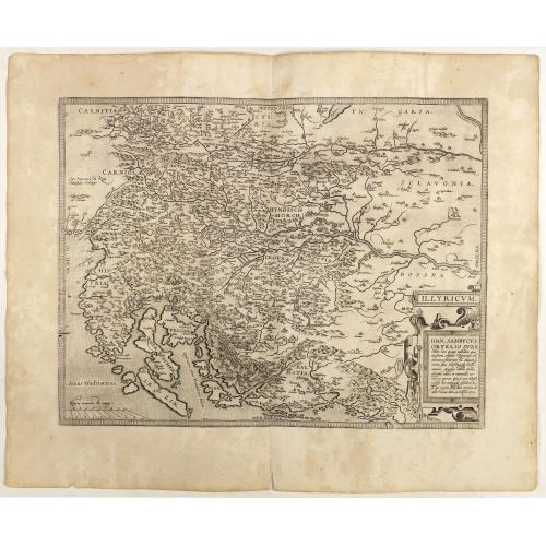Old map image download for Illyricum.