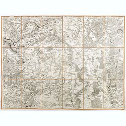 Kriegs Theater der teutschen und franzoesischen Graenzlanden swischen dem Rhein und der Mosel, im Jahr 1796 : zweites Blatt.