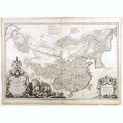 Carte la plus generale et qui comprend la Chine, la Tartarie chinoise et le Tibet. . .