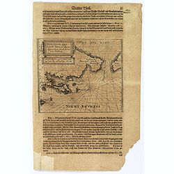 [Chart of the Nassau fleet in Tierra del Fuego].