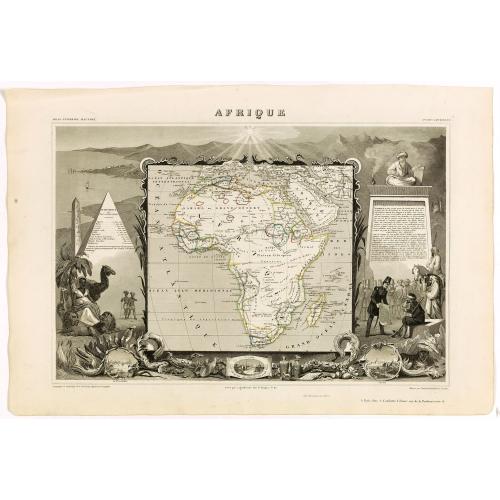 Old map image download for Afrique.