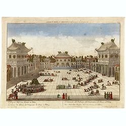 Le dedans du Palais de l'Empereur de Chine à Peking.