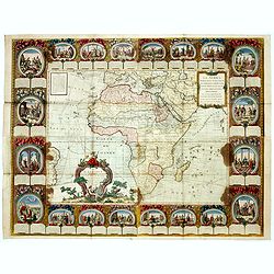 [Set of five maps] Carte Générale de la Terre ou Mappe Monde